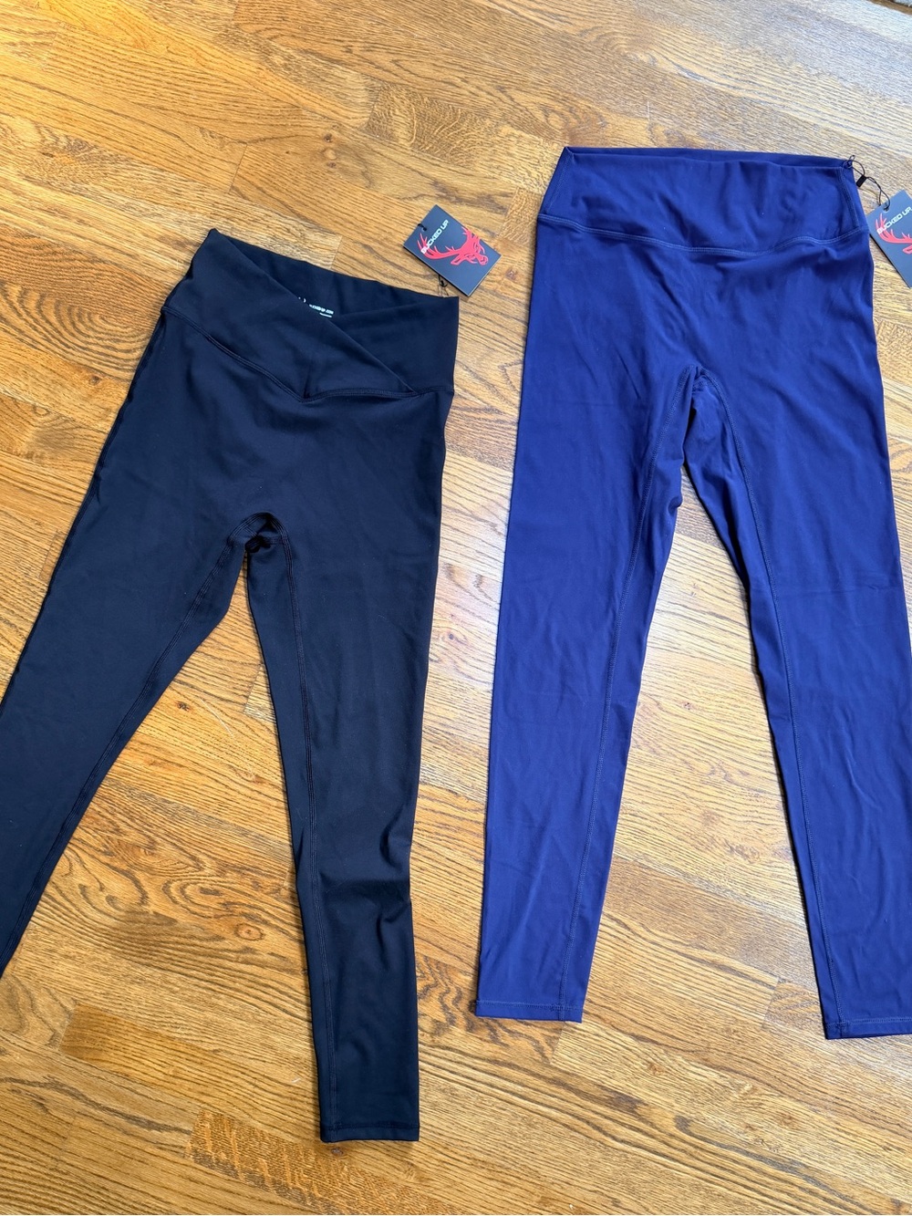 Women’s Bucked Up Leggings - Black and Navy